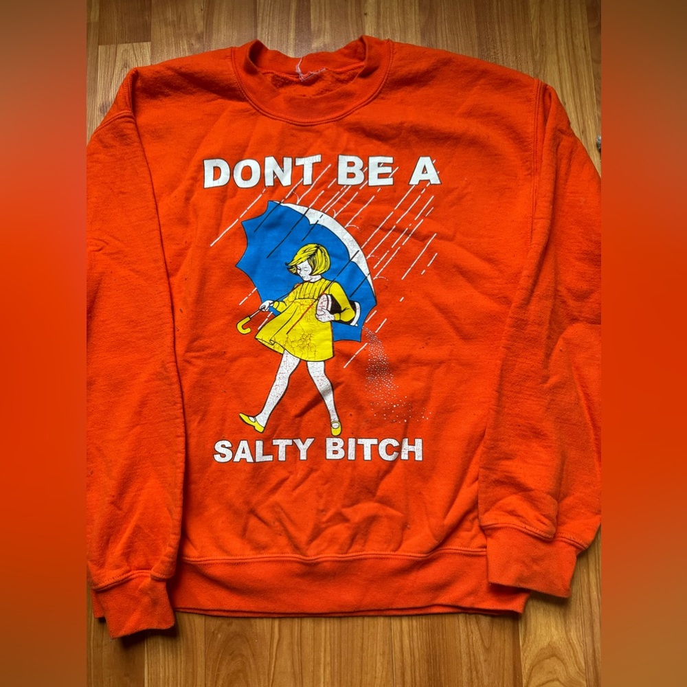 Funny crew neck sweater